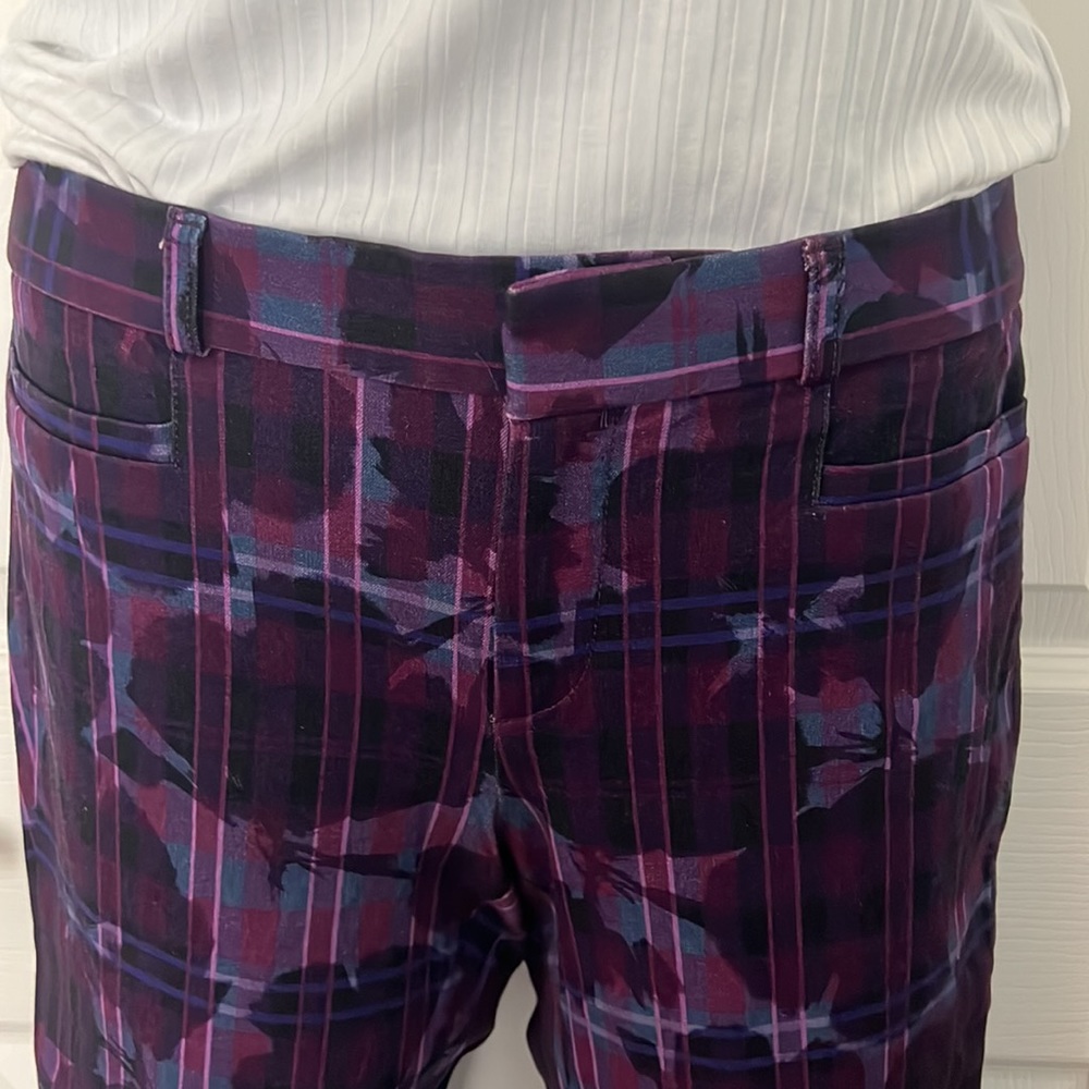 GUC Banana Republic sloan fit madras pants